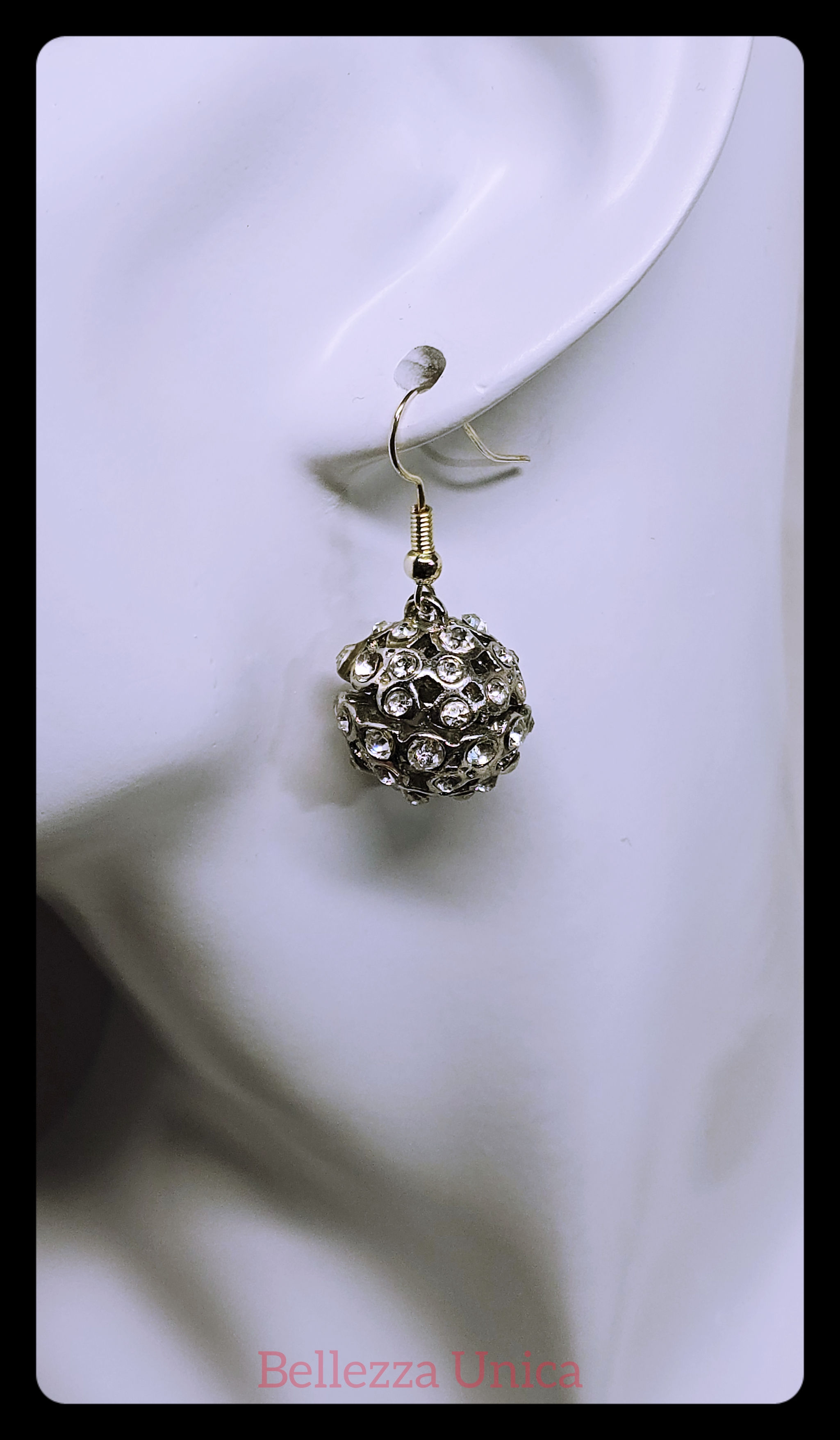 Dangle Earrings - Disco Ball