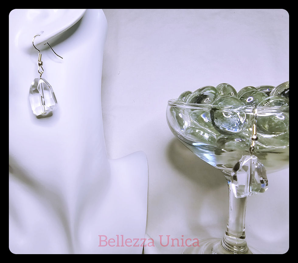 Thumbnail: Dangle Earrings - Clearly Classy