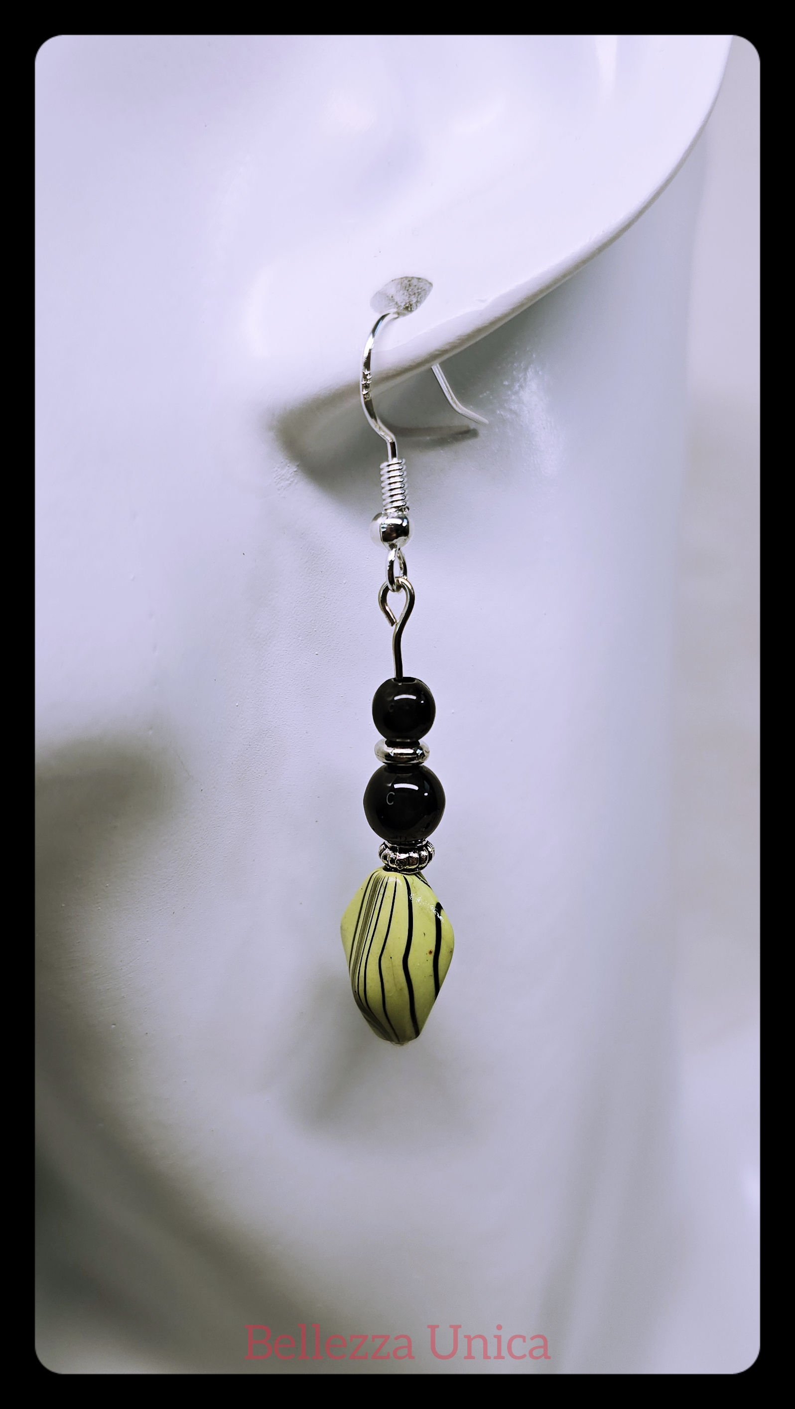 Dangle Earrings - Stripes