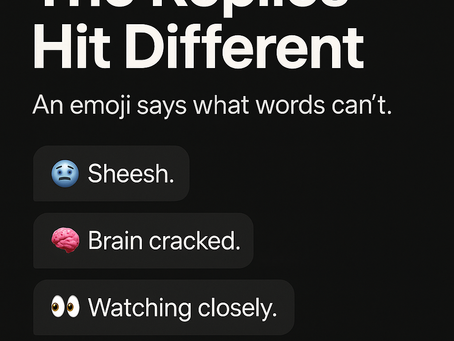 The Replies Hit Different