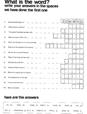 English lesson 1982 No 4