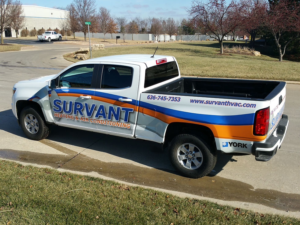 Partial Truck Wrap