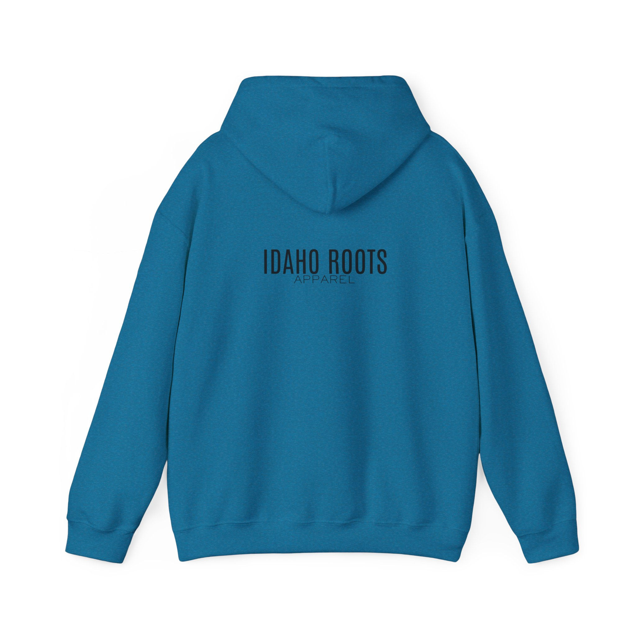 Idaho Roots Logo Hoodie - Minimal White Pullover