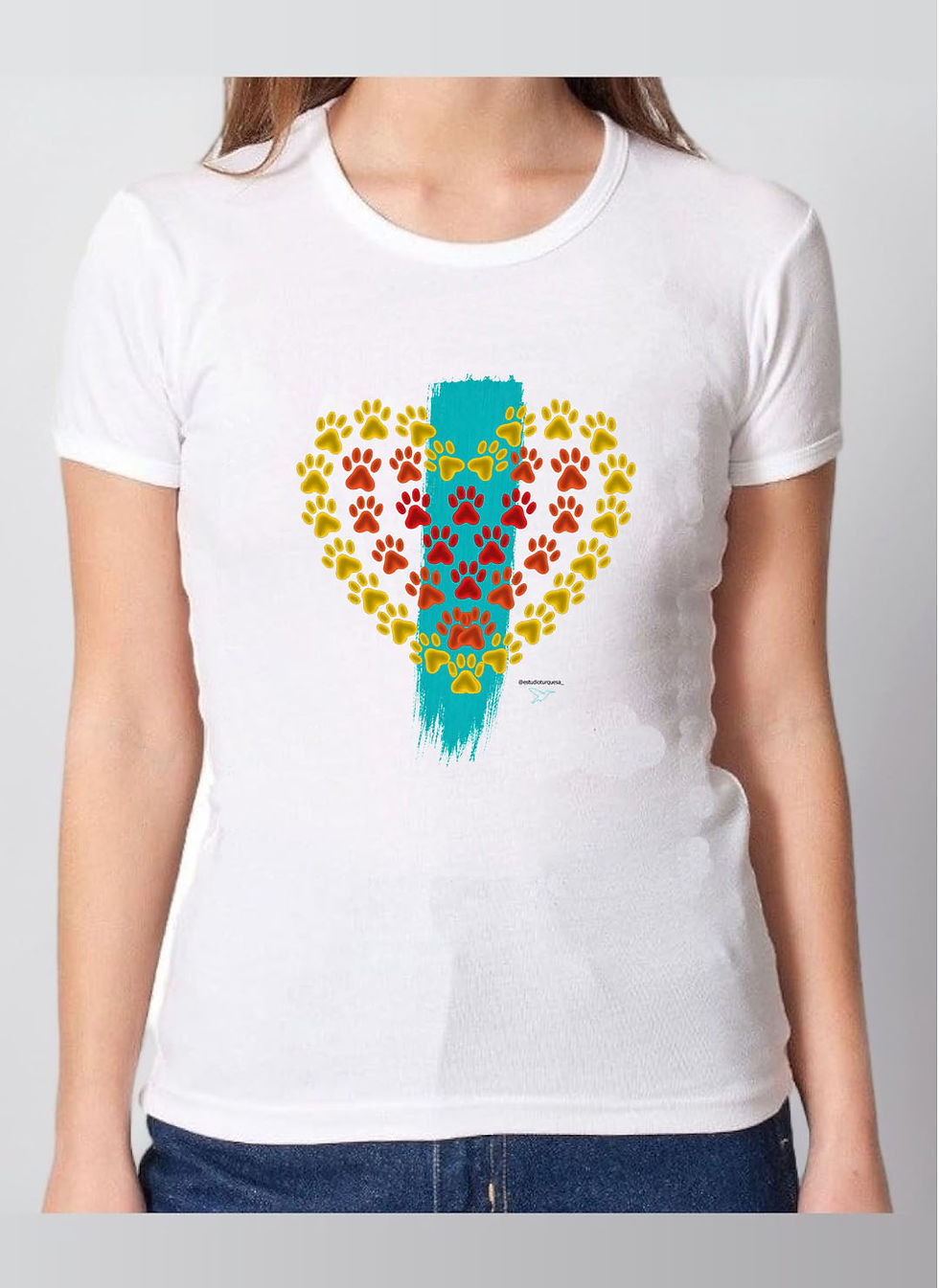 Camiseta manga corta serigrafiada