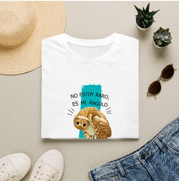 Camiseta manga corta serigrafiada