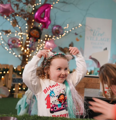 The Wee Village specialises in Birthday Parties in Ballyclare and sees families from Newtownabbey, Belfast, Antrim, Ballymena and further afield.