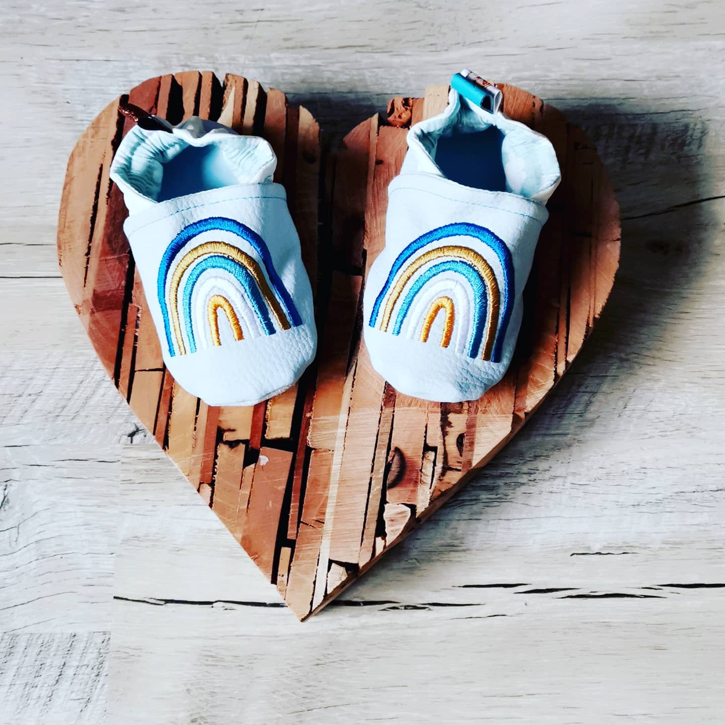 Chaussons Arc en ciel