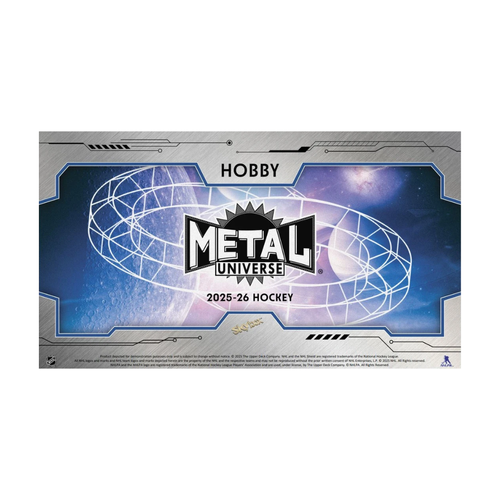 2025-26 Upper Deck Skybox Metal Universe Hockey Hobby Box | Wax