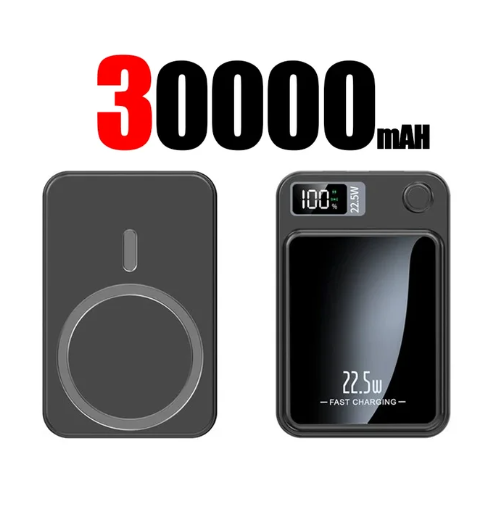 MagnetBoost Qi PowerBank Pro 20000mAh Mini Cargador