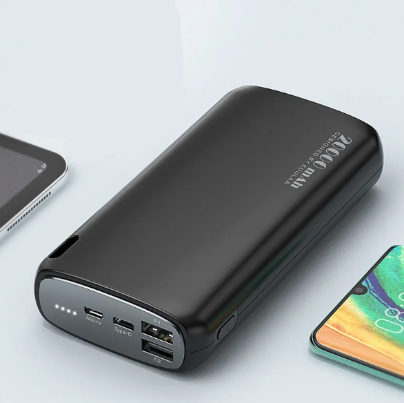 Banco de Energía de Carga Rápida de 18W 20000mAh