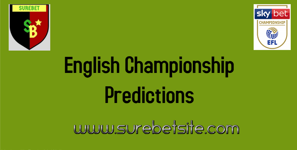 English championship predictions today Clearance