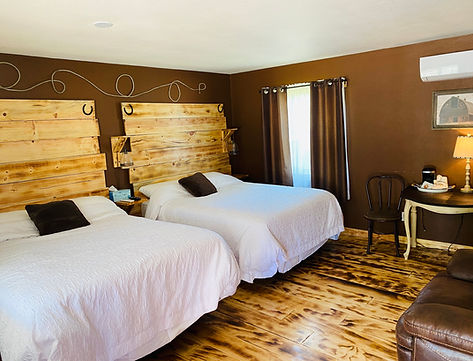 The Hemlocks RV & Lodging rooms