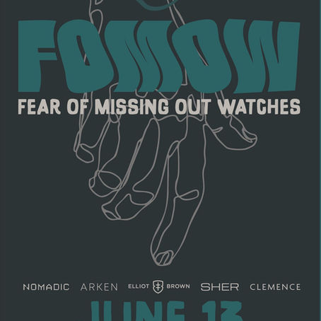 FOMOW: A London Watch Gathering, Built by Independent Brands