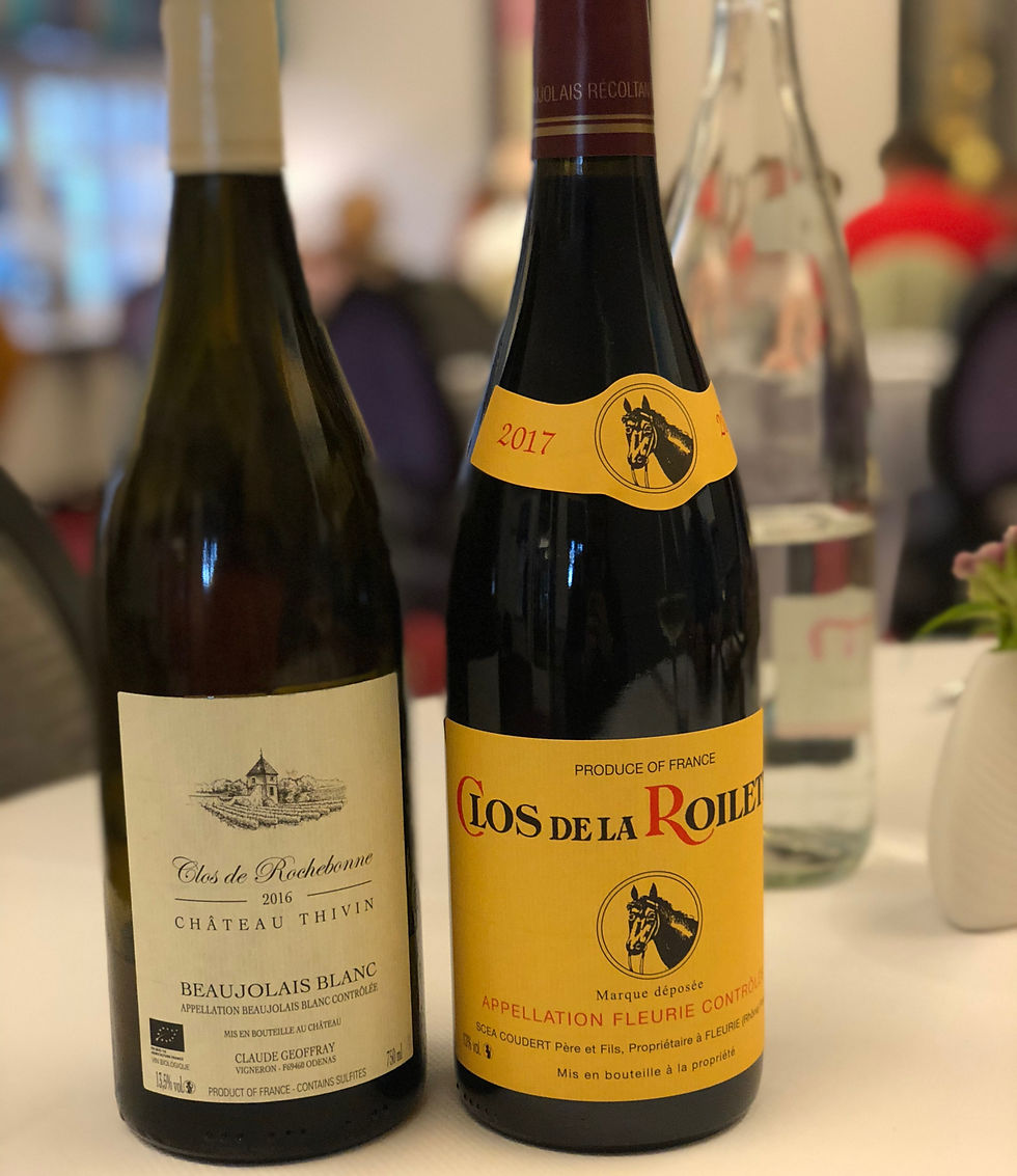 Clos de la Roilette and Chateau Thivin Blanc