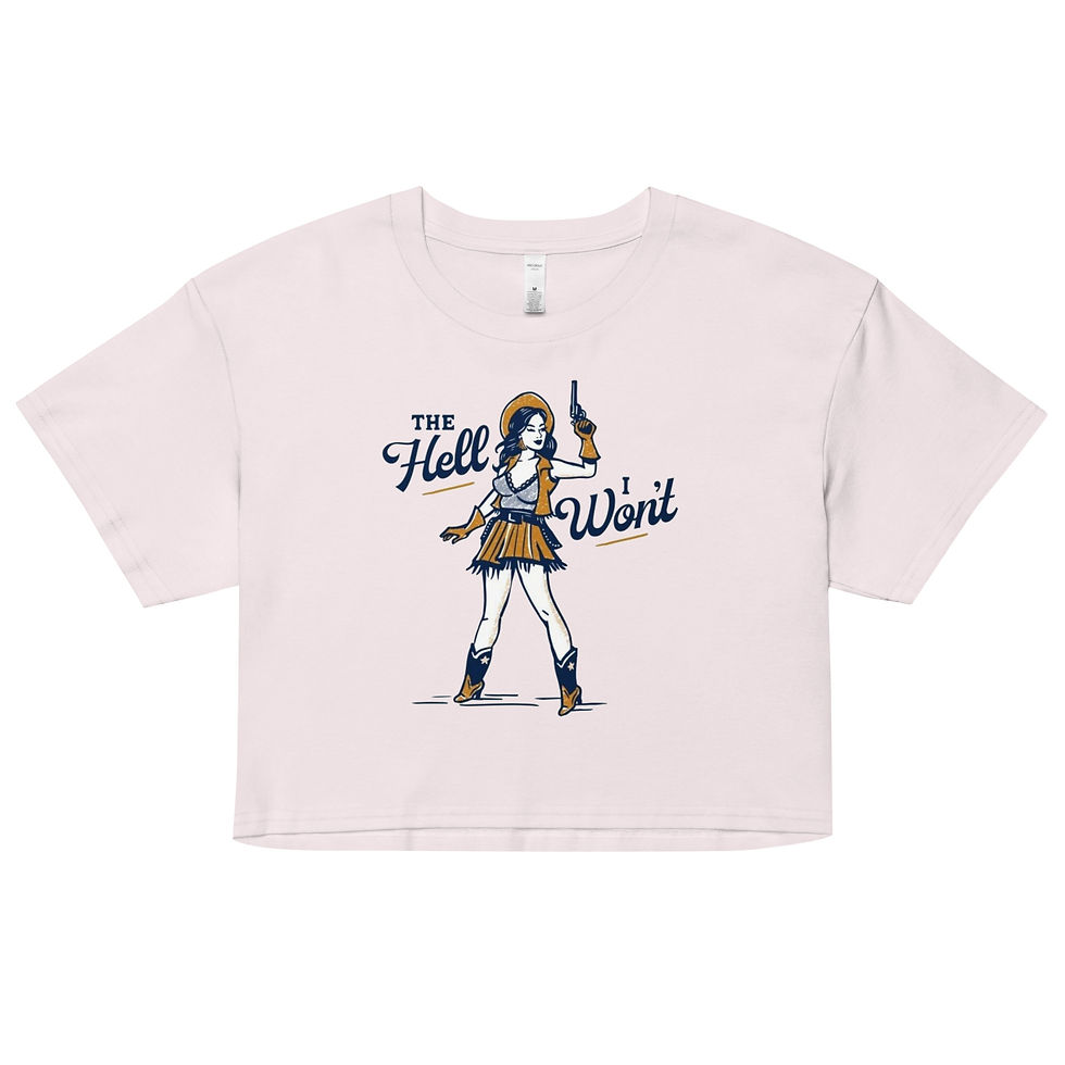 Thumbnail: The Hell I Won't crop top