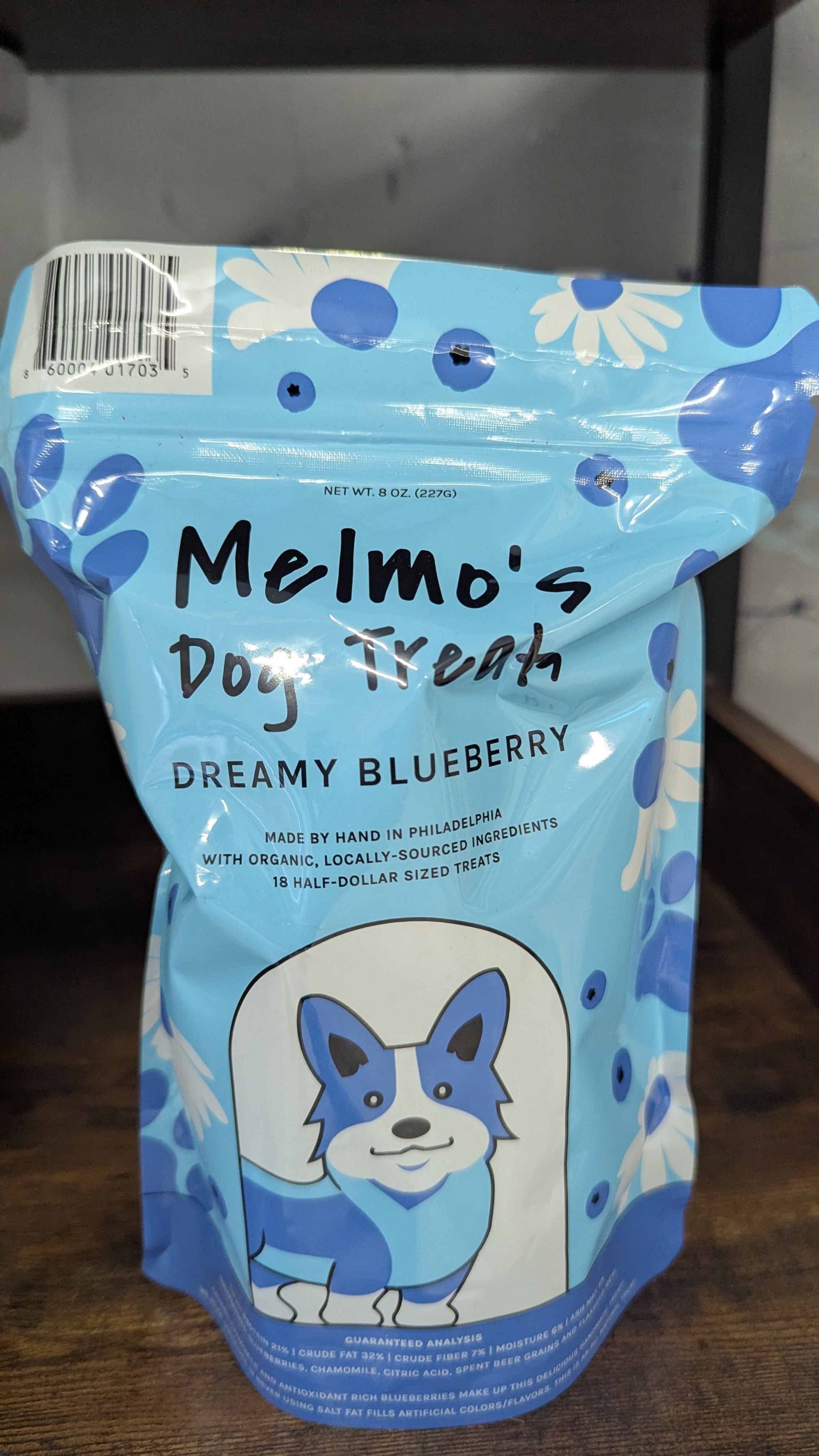 Melmo's Dog Treats Dreamy-Blueberry