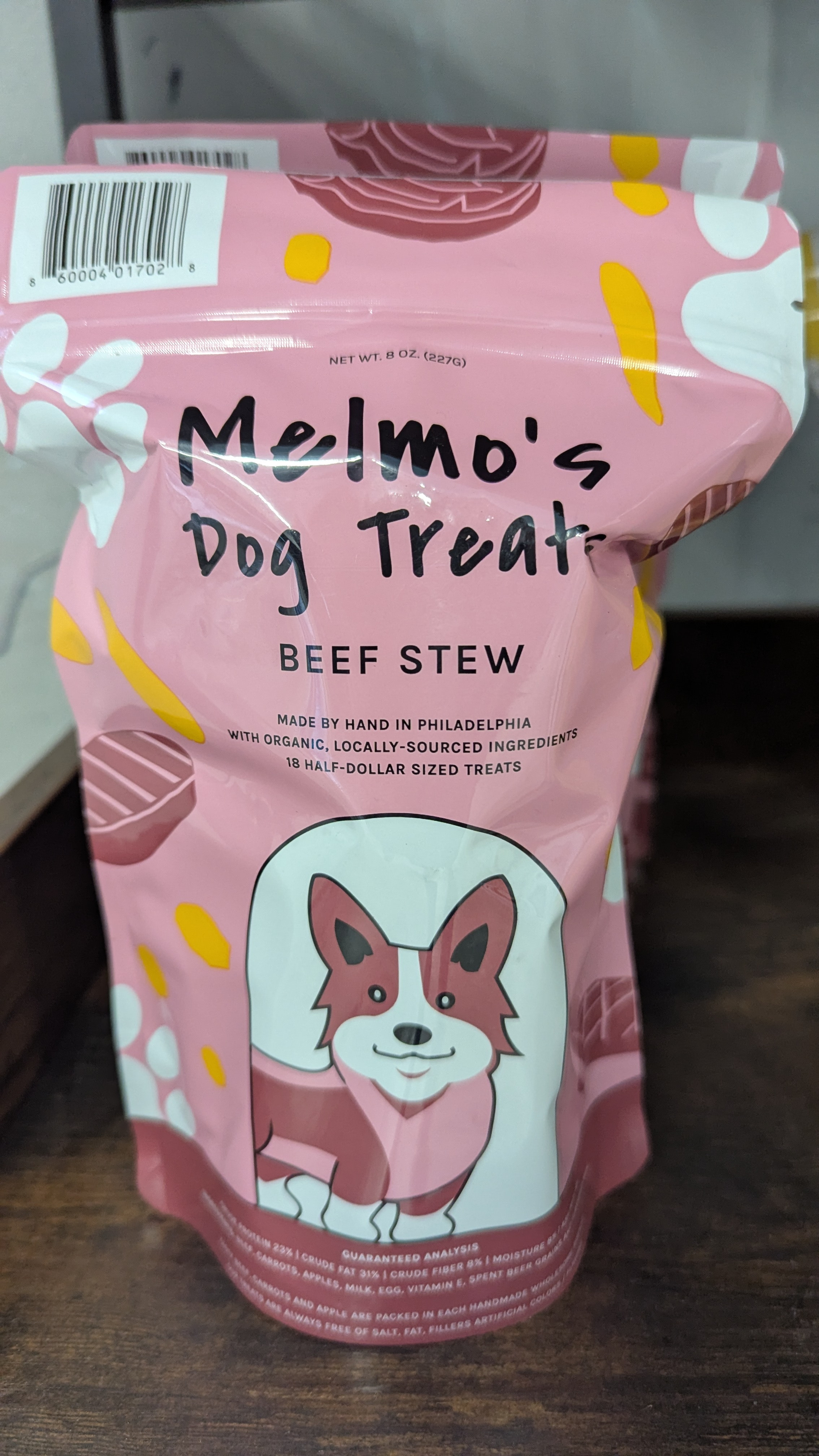 Melmo's Dog Treats Beef Stew