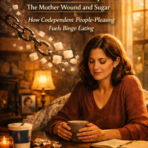 codependent people-pleasing and binge eating