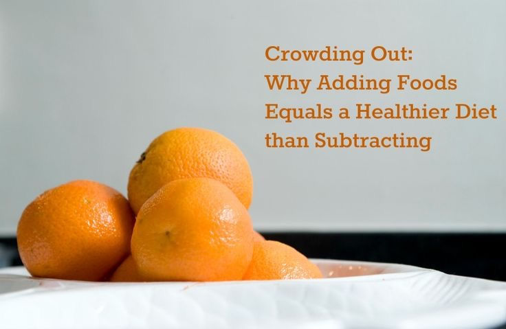crowding out sugar,