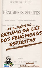 As edições de Resumo da Lei dos Fenômenos Espíritas - Volume I (Francês)