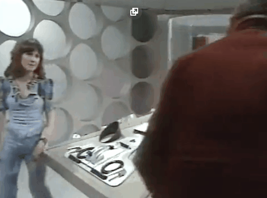 Sarah in Planet of Evil