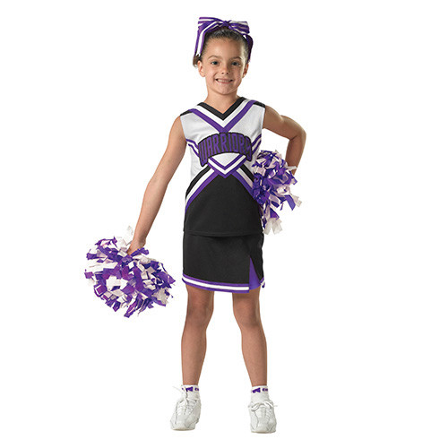 Custom cheer uniform shell skirt crop top iCheer