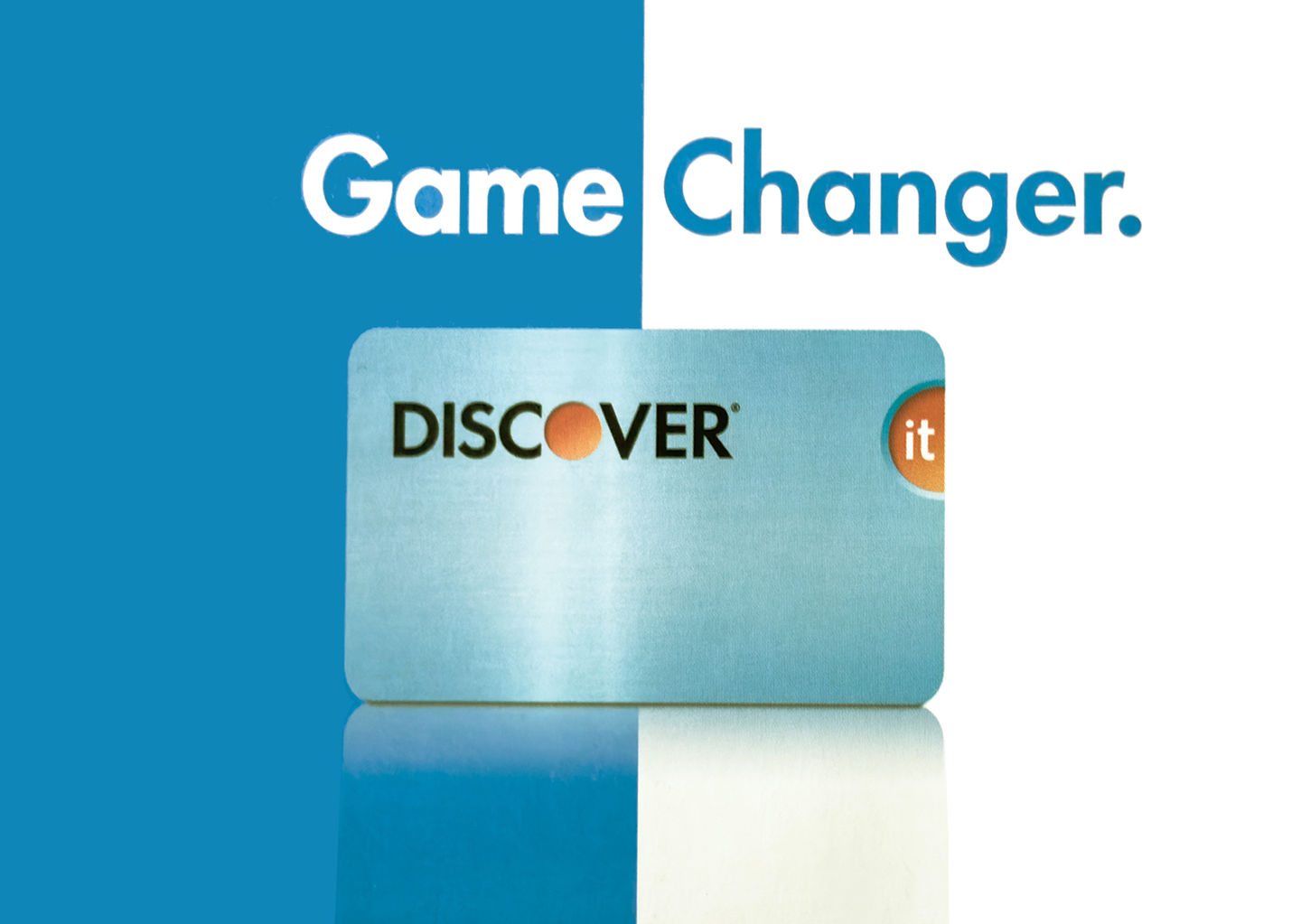 Discover It Card direct mail brochure