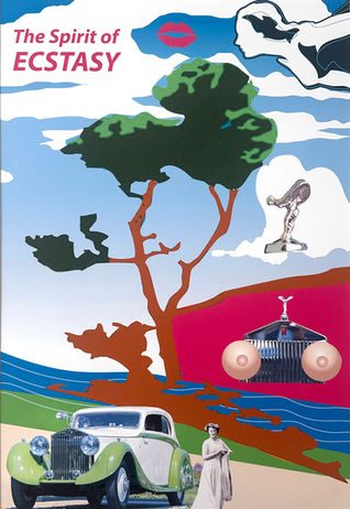 “Spirit of Ecstasy III”, Digital Collage, Archival Pigment Print on Paper, 13”x19”, 2024, Limited Edition of 7.