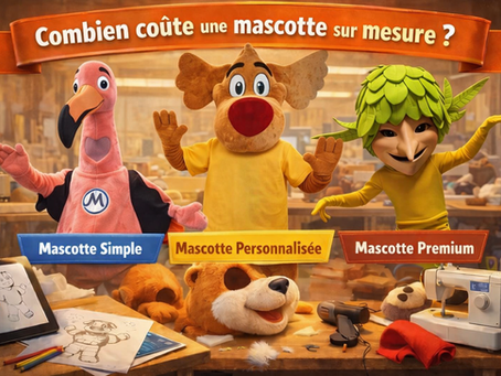 Combien coûte la création d’une mascotte sur mesure ?