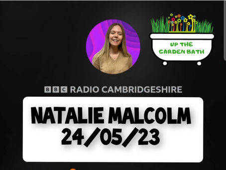 Up The Garden Bath on BBC Radio Cambridgeshire 25-05-23