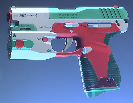 Peppermint Laughter Weapon Coating