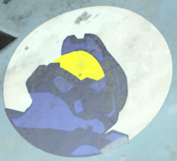 One Wolf Moon Armor Emblem