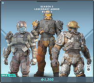 Season 2 Legendary Armor Bundle