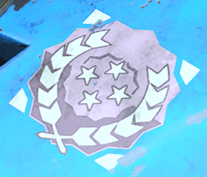 Platinum General Armor Emblem