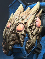 Cursed Guard Right Shoulder Pad