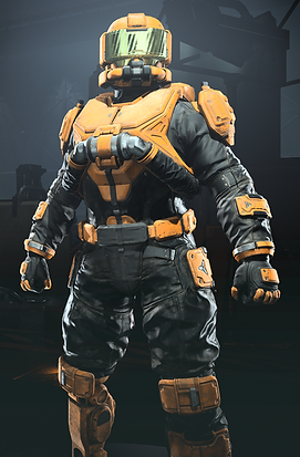 Cadet Orange Armor Coating