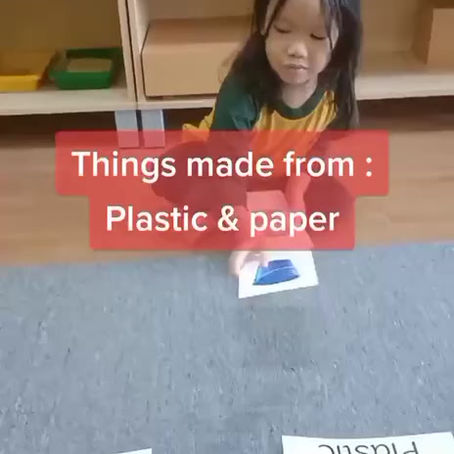Things Made of Plastic & Paper