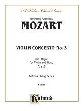 Thumbnail: Violin Concerto No. 3 in G Major, K. 216