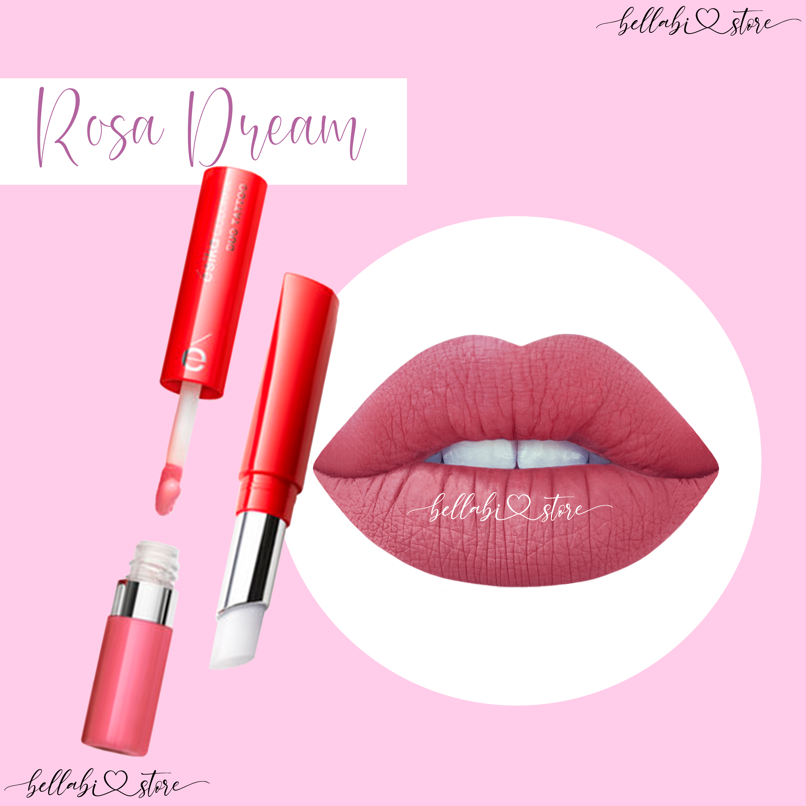 Duo Tattoo - Rosa Dream