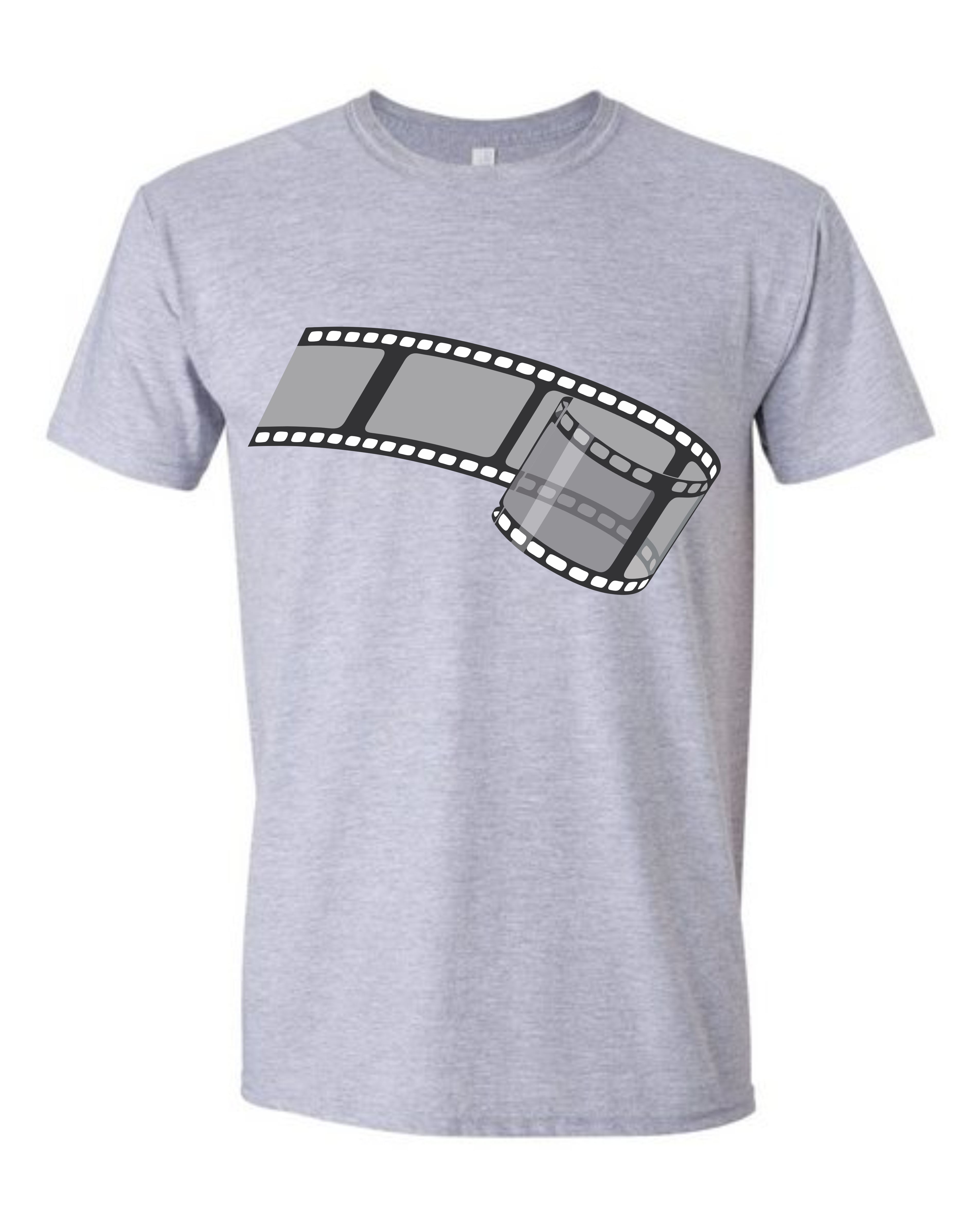 Grey Filmstrip T-Shirt