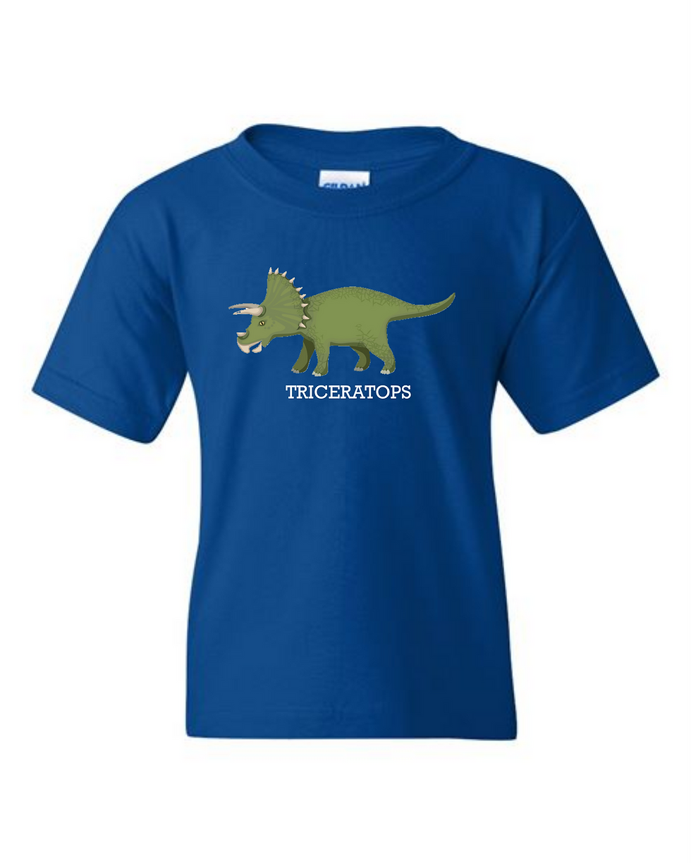 Triceratops Kids T-Shirt