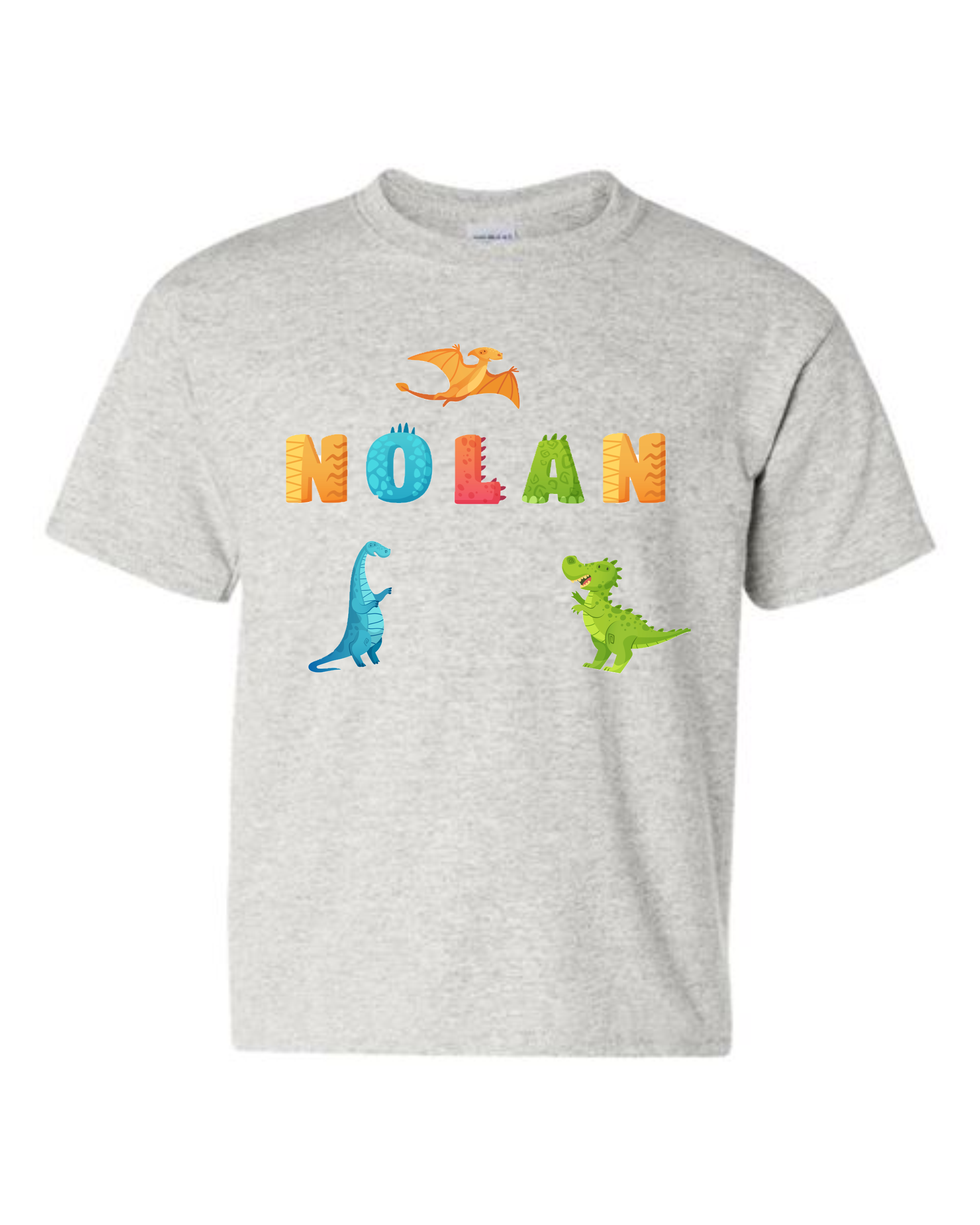 Kids Personalized Dino T-Shirt