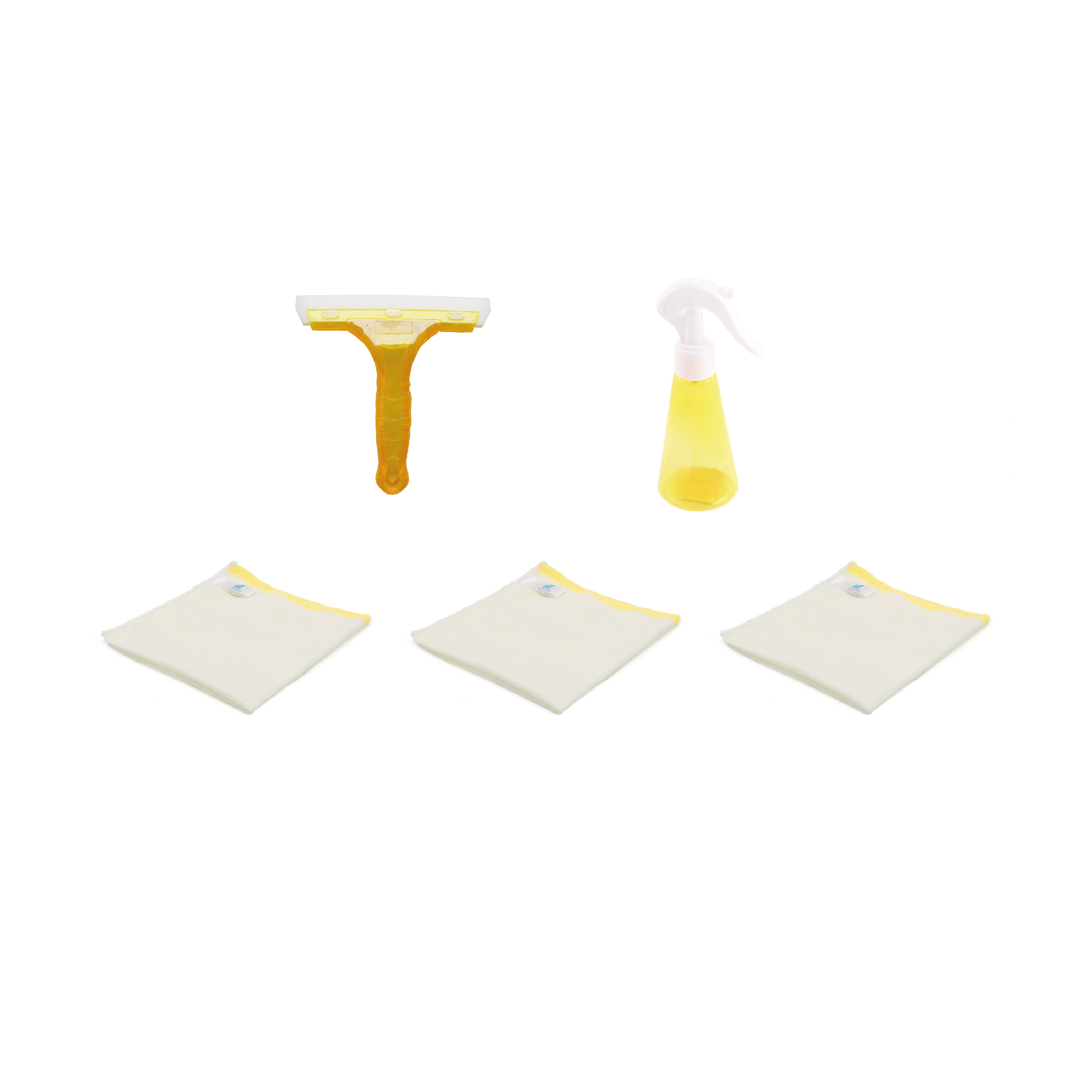Washing Window/Cleaning Glass Tools for Small Hands Squeegee Spray Bottle Cloth