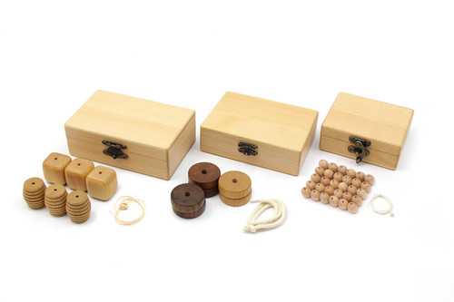 Bead Stringing Activity Level1,2,3 | M.Vita Montessori