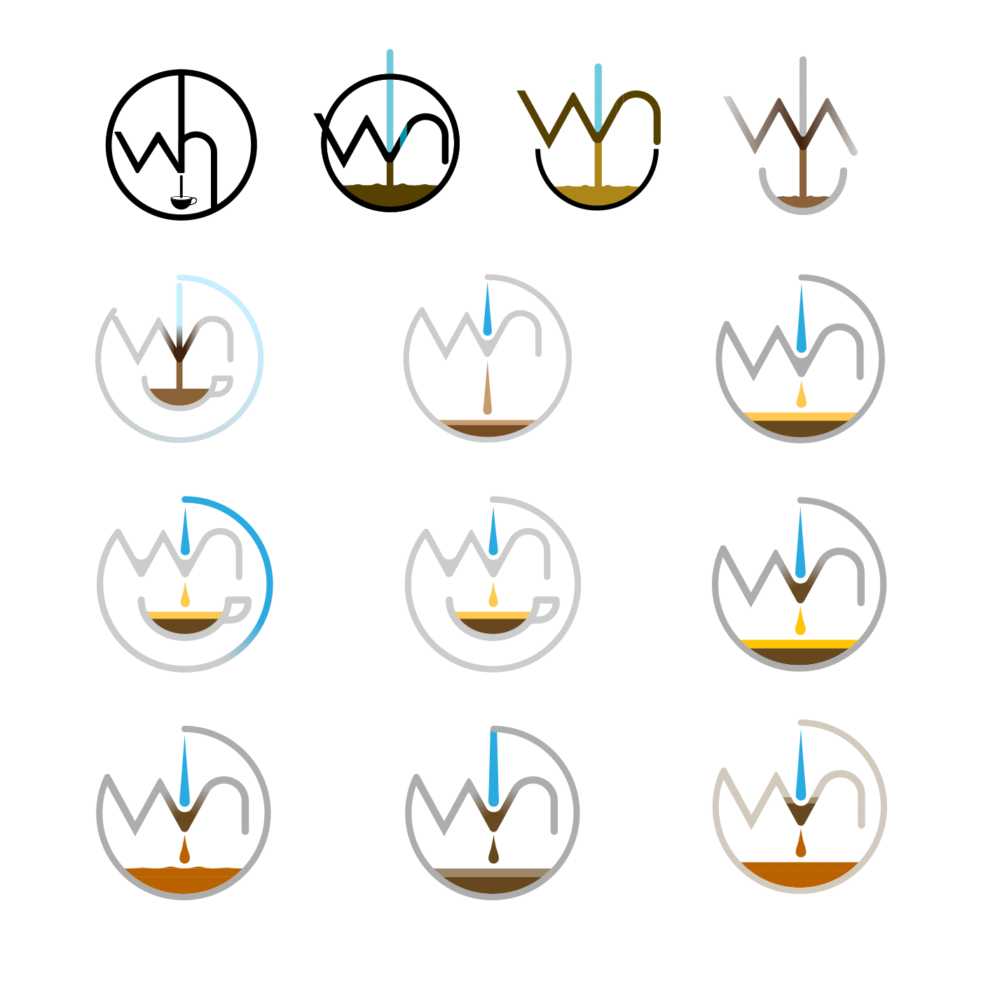 Will Hare Barista Logo Concepts