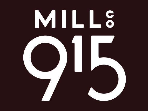 Mill Co. 915 Identity Design