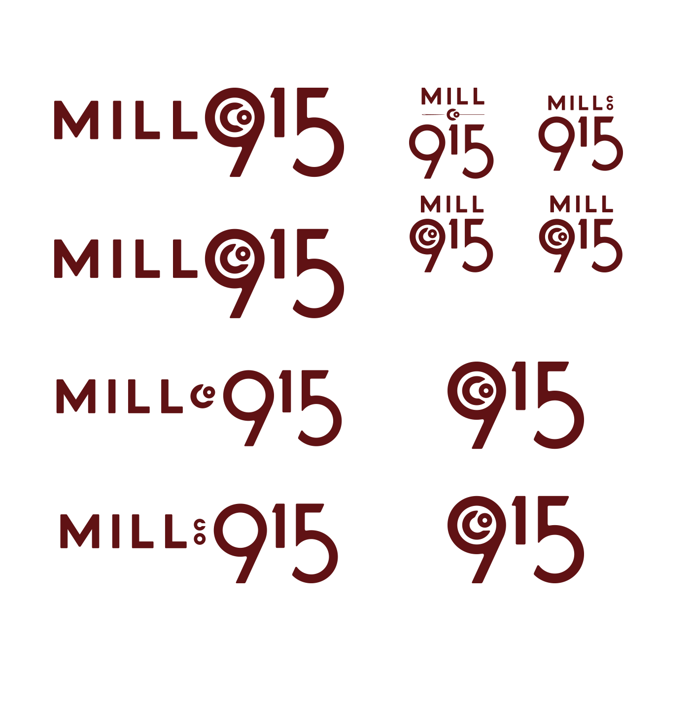 Mill Co. 915 Logo Design
