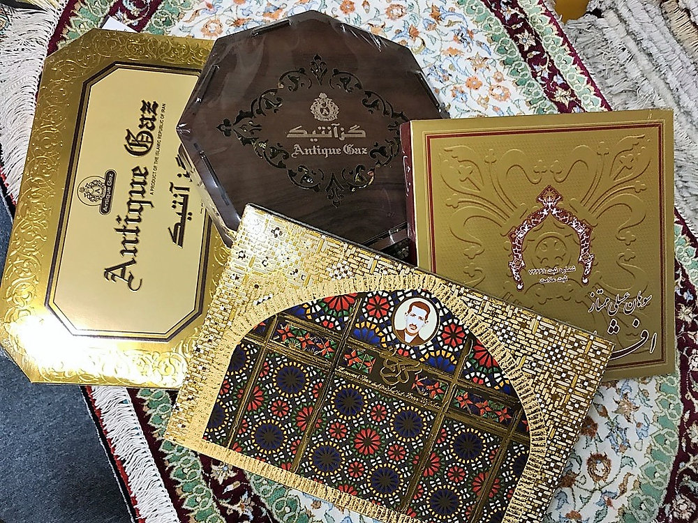 ギャズ گز gaz イランの伝統菓子 ピスタチオ28%ケルマーニ製150g×3 ギャズ گز gaz イランの伝統菓子 ピスタチオ28%ケルマーニ製150g