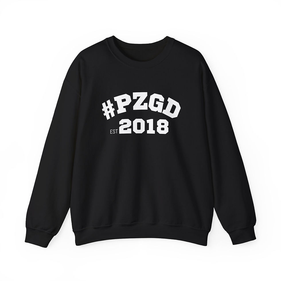 Est. 2018 (BLACK ONLY) Unisex Heavy Blend™ Crewneck Sweatshirt