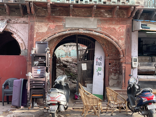 The Ghatia Of Azam Khan! Agra. Ps. Walking through the present of the Past.